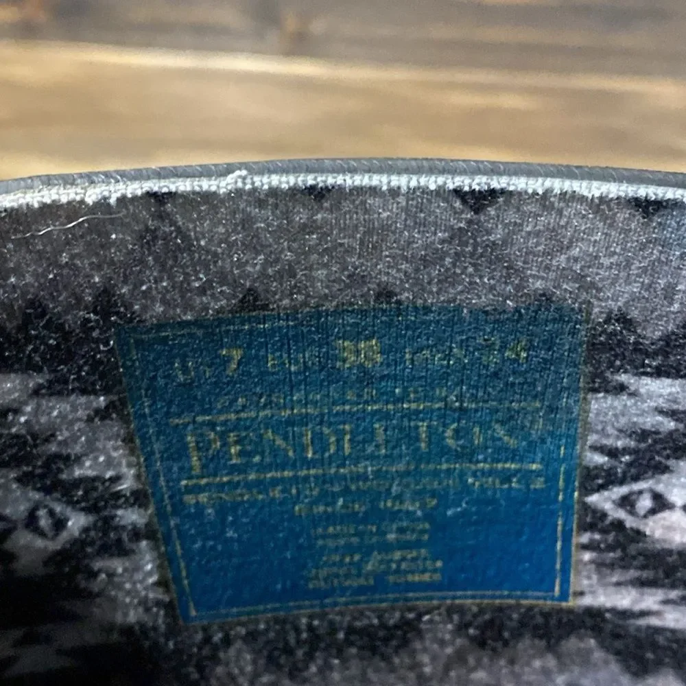 Pendleton Tall Rain Rubber Boots Size 7